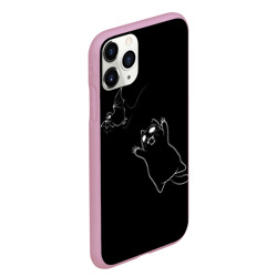 Чехол для iPhone 11 Pro Max матовый Cat Monster - фото 2