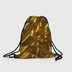 Рюкзак-мешок 3D Золотые разводы