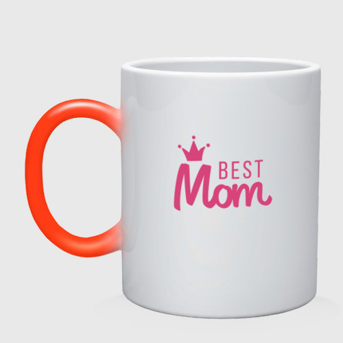 Кружка хамелеон Best Mom