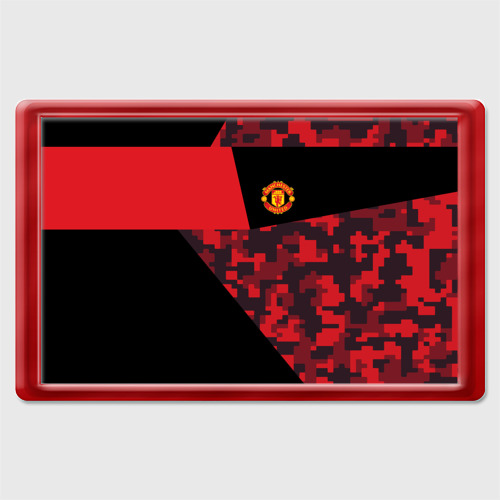 Магнит 45*70 Manchester United 2018 Sport, цвет красный