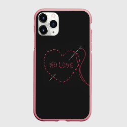 Чехол для iPhone 11 Pro Max матовый Face No Love Фэйс