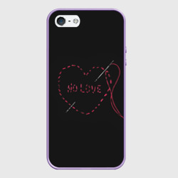 Чехол для iPhone 5/5S матовый Face No Love Фэйс