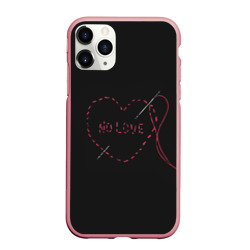 Чехол для iPhone 11 Pro Max матовый Face No Love Фэйс