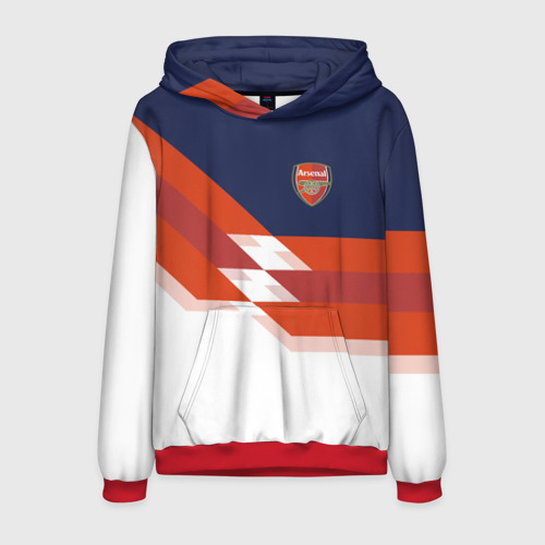 Мужская толстовка 3D FC Arsenal 2018 New, цвет красный