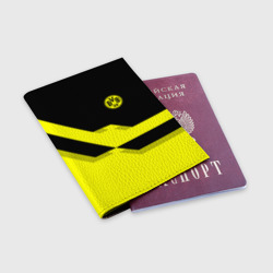 Обложка для паспорта матовая кожа FC Borussia Dortmund 2018 - фото 2