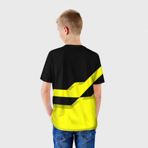 Детская футболка 3D FC Borussia Dortmund 2018, цвет 3D печать - фото 4
