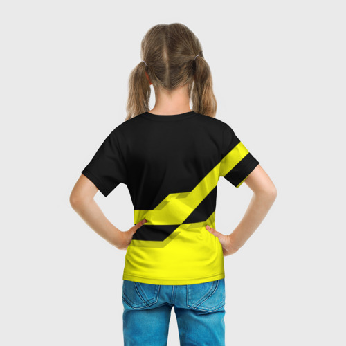 Детская футболка 3D FC Borussia Dortmund 2018, цвет 3D печать - фото 6