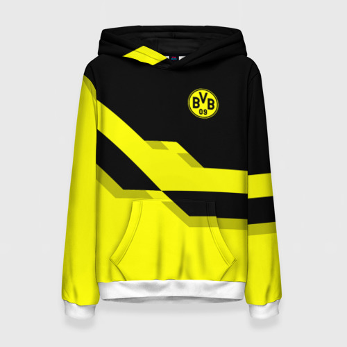 Женская толстовка 3D FC Borussia Dortmund 2018, цвет 3D печать