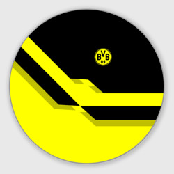 Круглый коврик для мышки FC Borussia Dortmund 2018