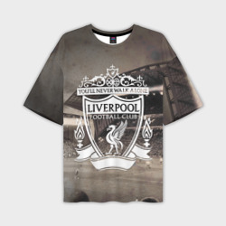 Мужская футболка oversize 3D Liverpool