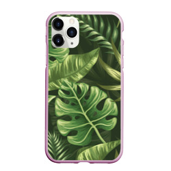 Чехол для iPhone 11 Pro Max матовый Доисторический лес