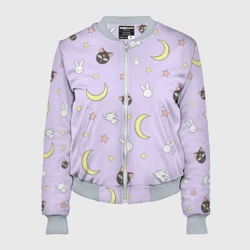 Женский бомбер 3D Сейлор Мур