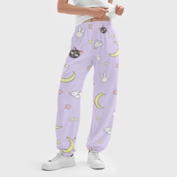 Женские джоггеры оверсайз 3D Сейлор Мур - фото 2