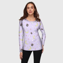Женский лонгслив 3D Сейлор Мур - фото 2