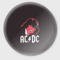 Значок Чёрт AC/DC