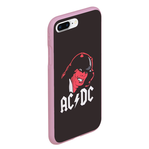 Чехол для iPhone 7Plus/8 Plus матовый Чёрт AC/DC - фото 3