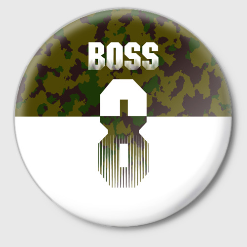 Значок BOSS 8 Military