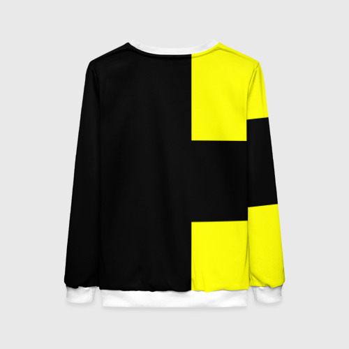 Женский свитшот 3D FC Borussia Dortmund Black, цвет 3D печать - фото 2