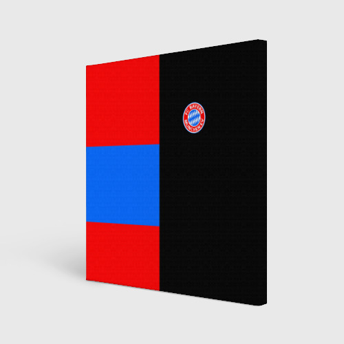 Холст квадратный FC Bayern 2018 Black Version