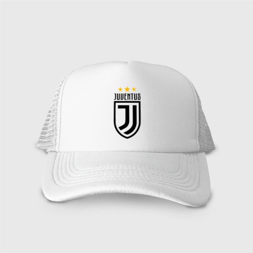 Кепка тракер с сеткой Juventus Football Club, цвет белый