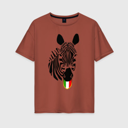 Женская футболка хлопок Oversize Juventus Football Club