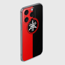 Чехол для iPhone 15 Pro Max силиконовый с защитой камеры Yamaha - фото 2