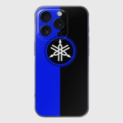 Чехол для iPhone 16 Pro Max силиконовый с защитой камеры Yamaha