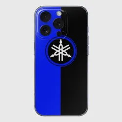 Чехол для iPhone 16 Pro силиконовый с защитой камеры Yamaha