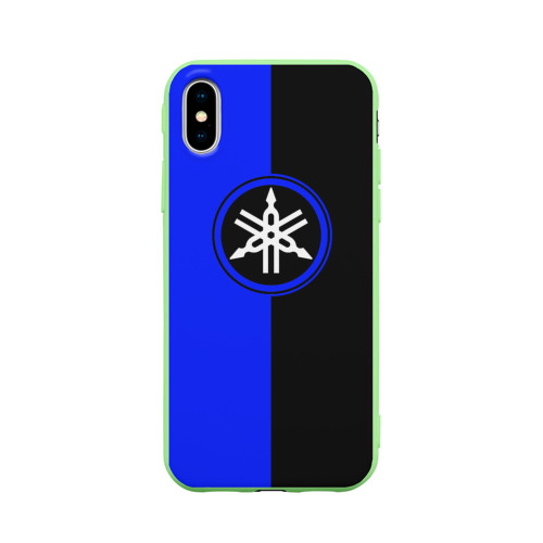 Чехол для Apple iPhone X силиконовый матовый Yamaha Фото 01 Чехол для Apple iPhone X силиконовый матовый Yamaha Фото 01