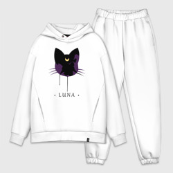 Мужской костюм oversize хлопок Luna кошка