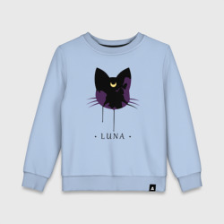 Детский свитшот хлопок Luna кошка