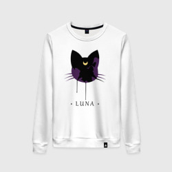 Женский свитшот хлопок Luna кошка