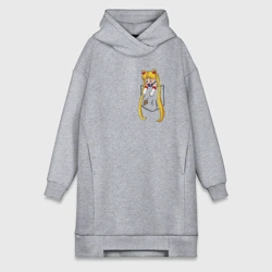 Платье-худи хлопок Little Pocket Moon