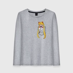 Женский лонгслив хлопок Little Pocket Moon