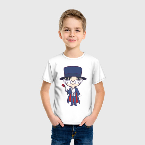Детская футболка хлопок Miracle, цвет белый - фото 3