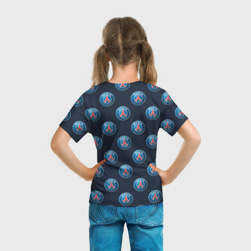 Детская футболка 3D ПСЖ, цвет 3D печать - фото 6