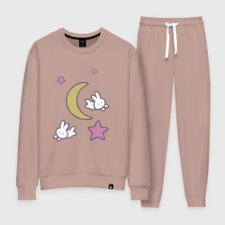 Женский костюм хлопок Луна