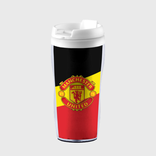 Термокружка-непроливайка Manchester United 2018 Colors, цвет белый