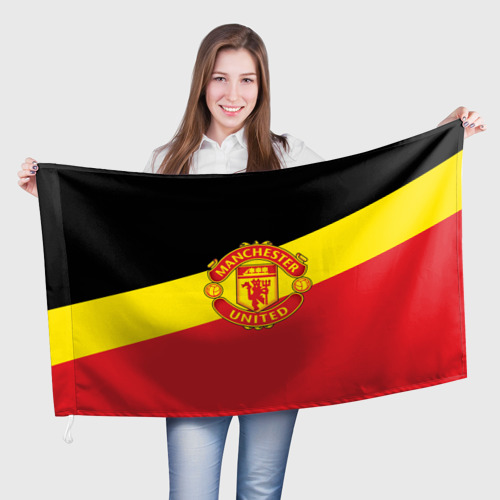 Флаг 3D Manchester United 2018 Colors