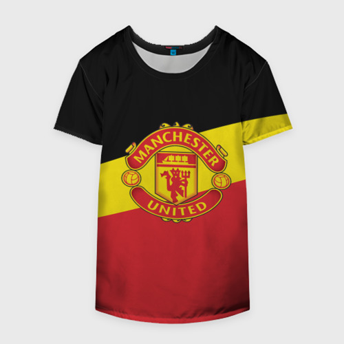 Накидка на куртку 3D Manchester United 2018 Colors, цвет 3D печать - фото 4