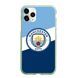 Чехол для iPhone 11 Pro матовый Манчестер сити Manchester city