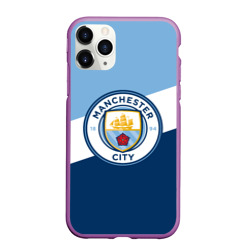 Чехол для iPhone 11 Pro матовый Манчестер сити Manchester city