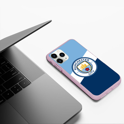 Чехол для iPhone 11 Pro матовый с принтом Manchester city 2018 Colors, фото #5