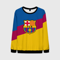 Мужской свитшот 3D FC Barcelona 2018 Colors