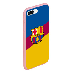 Чехол для iPhone 7Plus/8 Plus матовый FC Barcelona 2018 Colors - фото 2