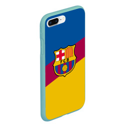 Чехол для iPhone 7Plus/8 Plus матовый FC Barcelona 2018 Colors - фото 2