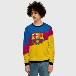 Мужской свитшот 3D FC Barcelona 2018 Colors - фото 2