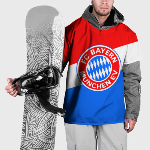 Накидка на куртку 3D FC Bayern 2018 Colors, цвет 3D печать