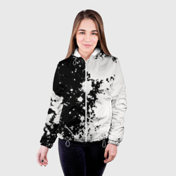 Женская куртка 3D Брызги краски - фото 2