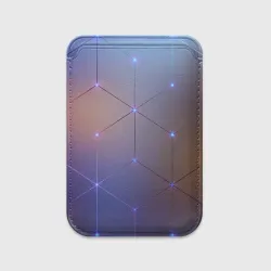 Картхолдер Magsafe магнитный Нейронная сеть неоновая